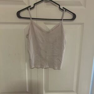 Harlow Lace-Trim Camisole in Light Lavender
